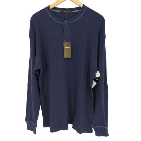 コムサメン COMME CA MEN ワッフルヘンリーネックカットソー メンズ JPN:M