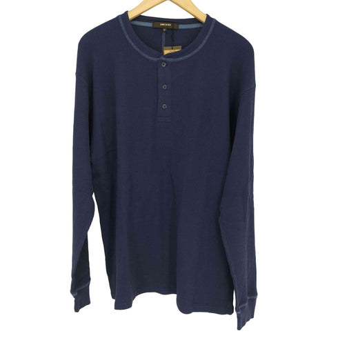 コムサメン COMME CA MEN ワッフルヘンリーネックカットソー メンズ JPN:M