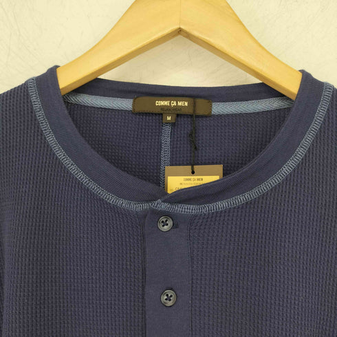 コムサメン COMME CA MEN ワッフルヘンリーネックカットソー メンズ JPN:M