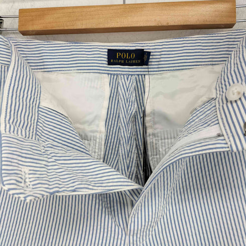 ポロラルフローレン POLO RALPH LAUREN シアサッカーセンタープレススラックスパンツ メンズ 6