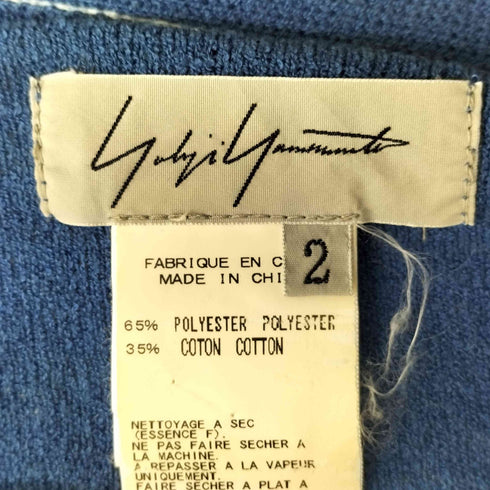 ヨウジヤマモトファム Yohji Yamamoto FEMME 04AW ステッチ デザイン サマー カーディガン レディース JPN:2