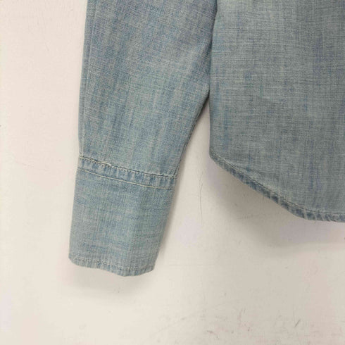 デニムアンドサプライラルフローレン DENIM&SUPPLY RALPH LAUREN ビーズデザイン L/S ウエスタンシャツ レディース XS