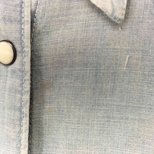 デニムアンドサプライラルフローレン DENIM&SUPPLY RALPH LAUREN ビーズデザイン L/S ウエスタンシャツ レディース XS