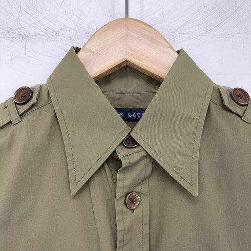 ラルフローレン RALPH LAUREN エポレット付きシャツワンピース レディース 7