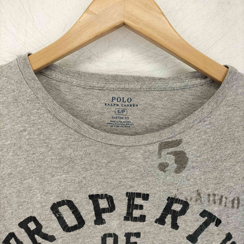 ポロラルフローレン POLO RALPH LAUREN プリントクルーネックTシャツ メンズ JPN:S