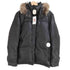 バーバリーブラックレーベル BURBERRY BLACK LABEL シルバーフォックスファー 2WAY ダウンジャケット メンズ JPN:XL