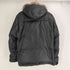 バーバリーブラックレーベル BURBERRY BLACK LABEL シルバーフォックスファー 2WAY ダウンジャケット メンズ JPN:XL