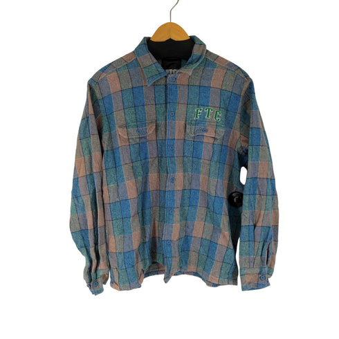 エフティーシー FTC PLAID WORK SHIRT メンズ JPN:L