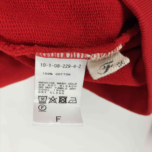 フィルデフェール FIL DE FER AMULET 刺繍 スウェット トレーナー レディース FREE