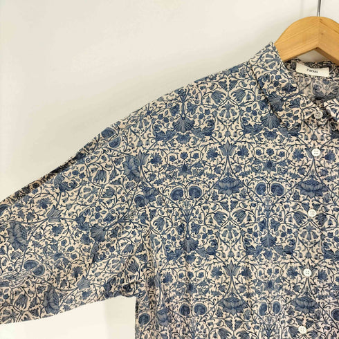 パークス PARKES フラワー プリント 総柄 シャツ レディース JPN:M