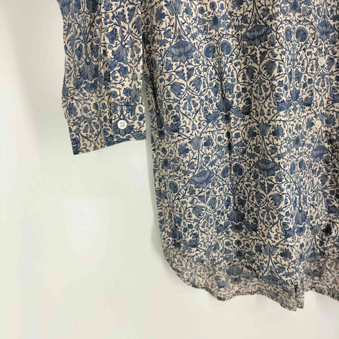 パークス PARKES フラワー プリント 総柄 シャツ レディース JPN:M