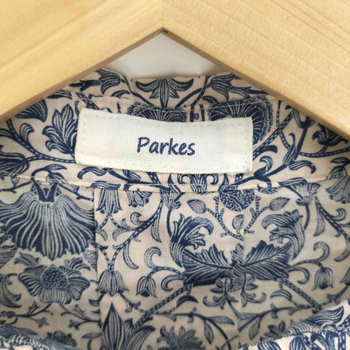 パークス PARKES フラワー プリント 総柄 シャツ レディース JPN:M