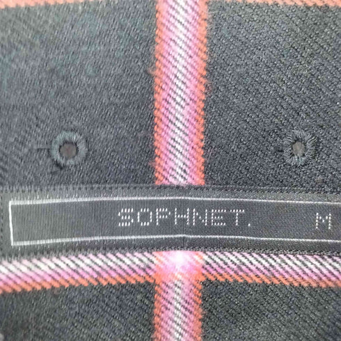 ソフネット SOPHNET. ボタンダウンチェックネルシャツ メンズ JPN:M