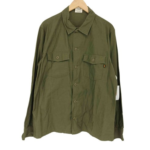 アルファインダストリーズ ALPHA INDUSTRIES ミリタリーシャツ メンズ JPN:XL
