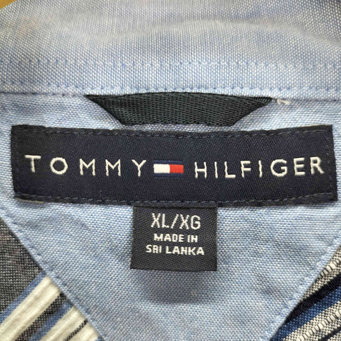 トミーヒルフィガー TOMMY HILFIGER S/Sボタンダウンチェックシャツ メンズ JPN:XL