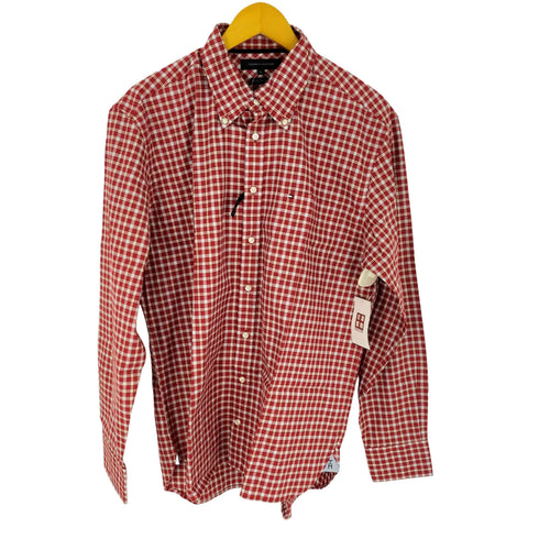トミーヒルフィガー TOMMY HILFIGER L/Sボタンダウンチェックシャツ メンズ JPN:L