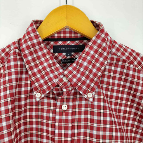 トミーヒルフィガー TOMMY HILFIGER L/Sボタンダウンチェックシャツ メンズ JPN:L