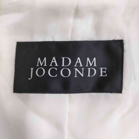 マダムジョコンダ MADAM JOCONDE ツイードデザインジャケット レディース