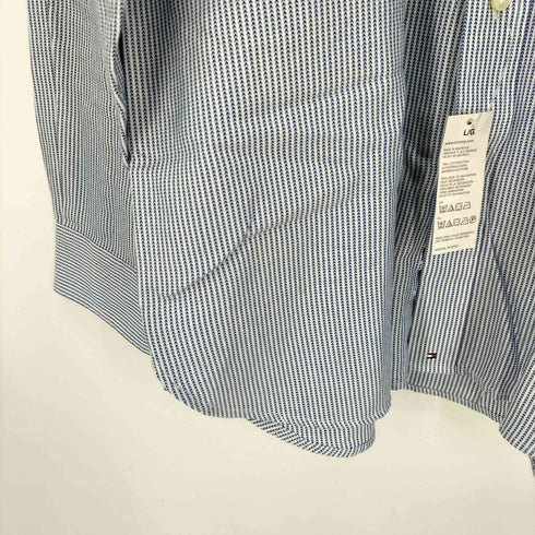 トミーヒルフィガー TOMMY HILFIGER L/Sボタンダウンシャツ アローストライプ メンズ JPN:L