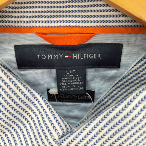トミーヒルフィガー TOMMY HILFIGER L/Sボタンダウンシャツ アローストライプ メンズ JPN:L