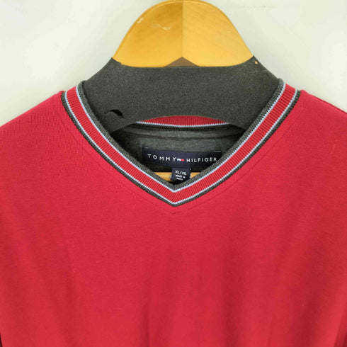 トミーヒルフィガー TOMMY HILFIGER S/Sコットンニット メンズ JPN:XL