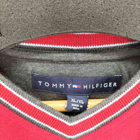 トミーヒルフィガー TOMMY HILFIGER S/Sコットンニット メンズ JPN:XL
