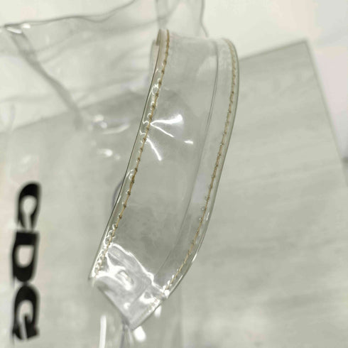 シーディージー CDG クリア トートバッグ メンズ