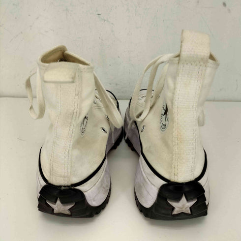コンバース CONVERSE RUN STAR HIKE WHITE HI CUT レディース 23cm
