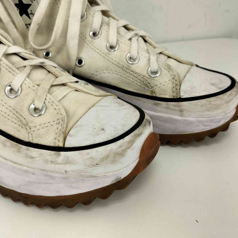 コンバース CONVERSE RUN STAR HIKE WHITE HI CUT レディース 23cm