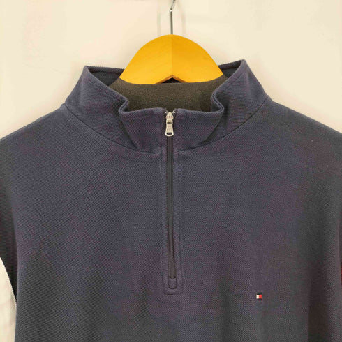 トミーヒルフィガー TOMMY HILFIGER ハーフジップトレーナー メンズ JPN:L