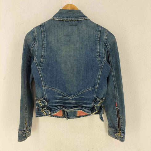 リーバイス Levis Redloop デニムダブルライダースジャケット Y2K レディース S