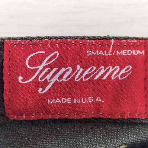 シュプリーム Supreme Pile Box Logo Champ Cap メンズ S/M