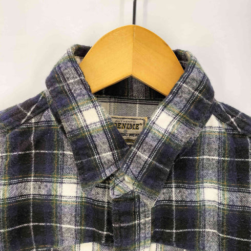 ドゥニーム Denime ウエスタンチェックネルシャツ メンズ