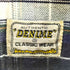 ドゥニーム Denime ウエスタンチェックネルシャツ メンズ