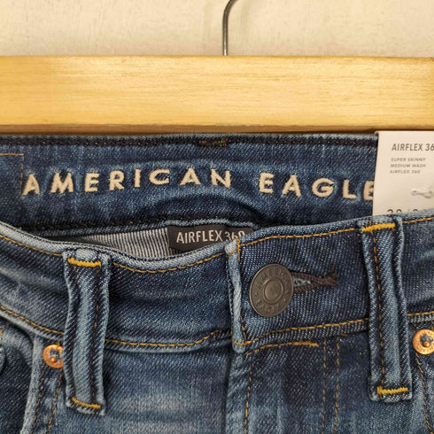 アメリカンイーグルアウトフィッターズ AMERICAN EAGLE OUTFITTERS SUPER SKINNY ジップフライデニムパンツ メンズ 28/30