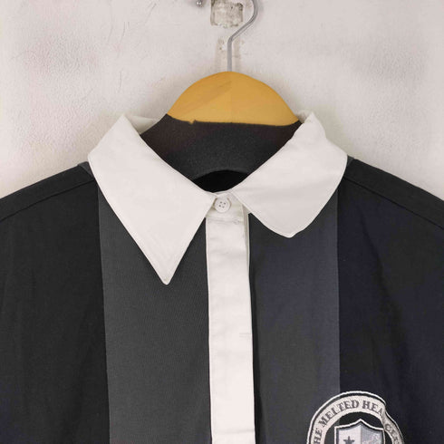 メゾンスペシャル MAISON SPECIAL Oversize Rugby Shirt レディース FREE