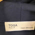 トーガプルラ TOGA PULLA ウール レーヨン混 ノースリーブパーカー レディース M