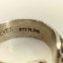 SUNSHINE REEVES STERLING刻印 STUMP WORK RING メンズ 14.5号