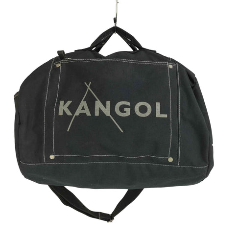 カンゴール KANGOL ロゴプリント ミニボストンバッグ メンズ