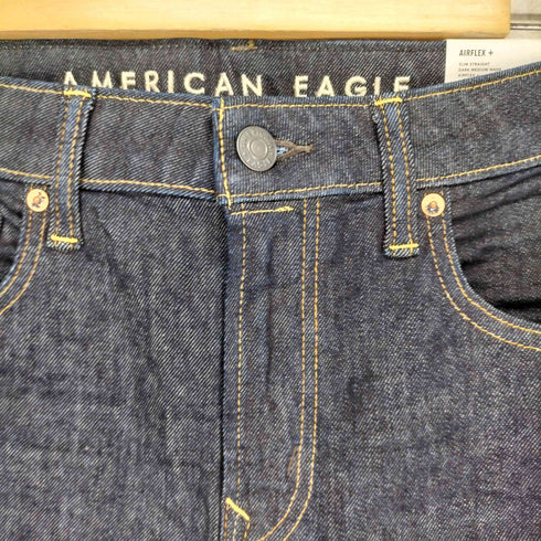 アメリカンイーグルアウトフィッターズ AMERICAN EAGLE OUTFITTERS SLIM STRAIGHT ジップフライデニムパンツ メンズ 31/30