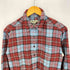 エディーバウアー Eddie Bauer 90s 白タグ タータンチェック シングルポケット L/S ネルシャツ レディース import:L