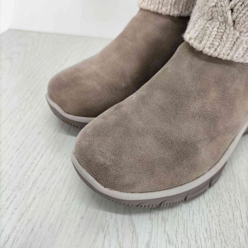 スケッチャーズ SKECHERS スリップインズ スエードニットブーツ レディース JPN:23