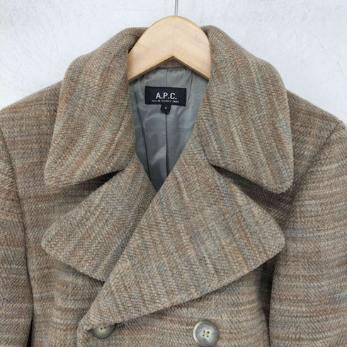 アーペーセー A.P.C. ダブルチェスターコート メンズ import:S