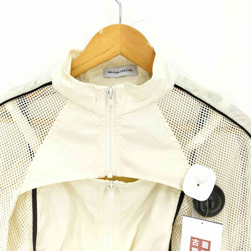 メゾンスペシャル MAISON SPECIAL 23ss レイヤードトラックジャケット レディース FREE