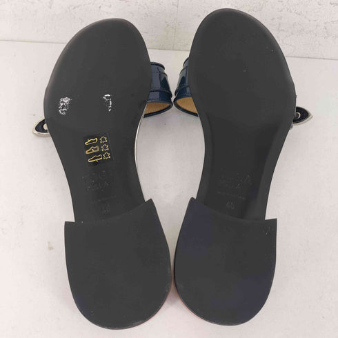 トーガプルラ TOGA PULLA メタルバックルフラットサンダル レディース 40