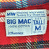 ビッグマック BIG MAC 70s 単タグ マドラスチェック フロントダブルポケット L/S フランネルシャツ メンズ import:M