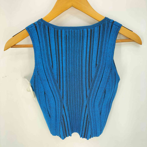 メゾンスペシャル MAISON SPECIAL 23ss Narrow Plating Knit ナロープレイティングニットタンクトップ レディース FREE