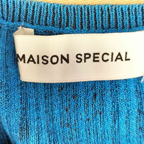 メゾンスペシャル MAISON SPECIAL 23ss Narrow Plating Knit ナロープレイティングニットタンクトップ レディース FREE