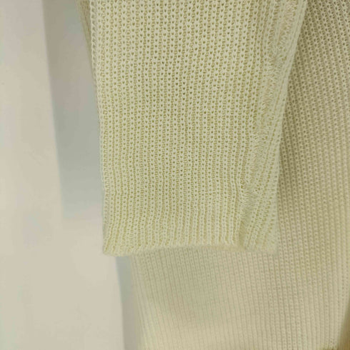 ベイジ BEIGE ラムレザーポケット カーディガン レディース JPN:4