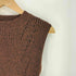 メゾンスペシャル MAISON SPECIAL 23aw Curl Yarn Short Length Sleeveless Knit Tops カールヤーンショートノースリーブニット レディース FREE